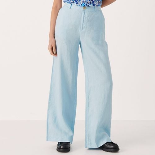 Pale Blue Linen Trouser - Part Two - Modalova