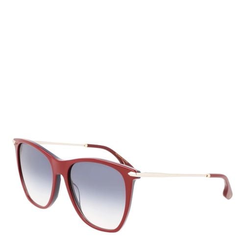 Women's Red Sunglasses 58mm - Victoria Beckham - Modalova