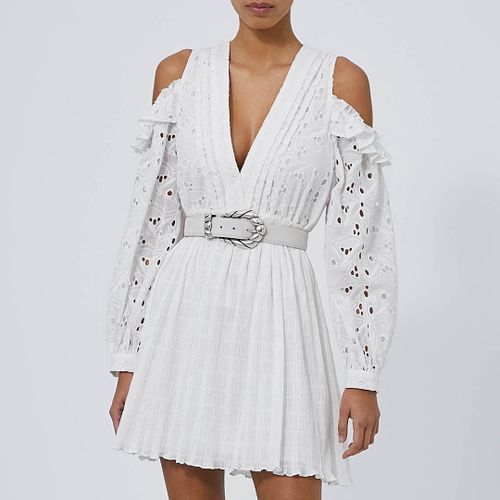 White Embroidered Dress - IRO - Modalova