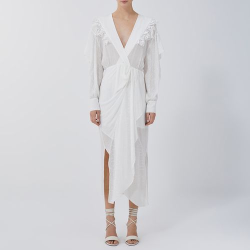 White Embroidered Dress - IRO - Modalova