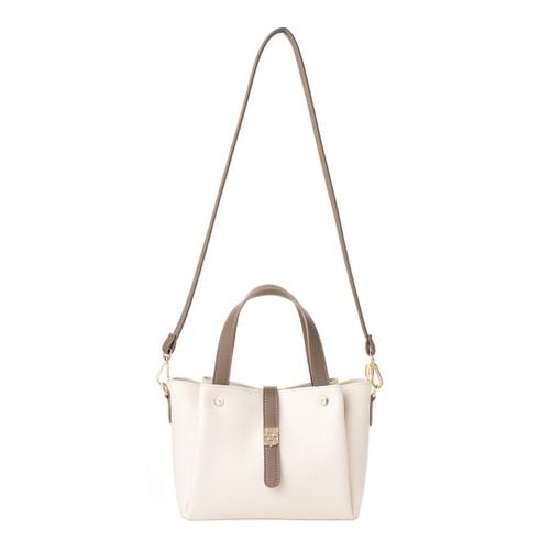 Vince Camuto Cream Bellagio Handbag - Vince Camuto - Modalova