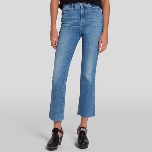 Light Blue Slim Kick Stretch Jeans - 7 For All Mankind - Modalova