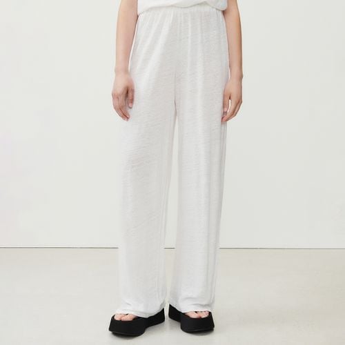 Off White Linen Pobsbury Pant - American Vintage - Modalova