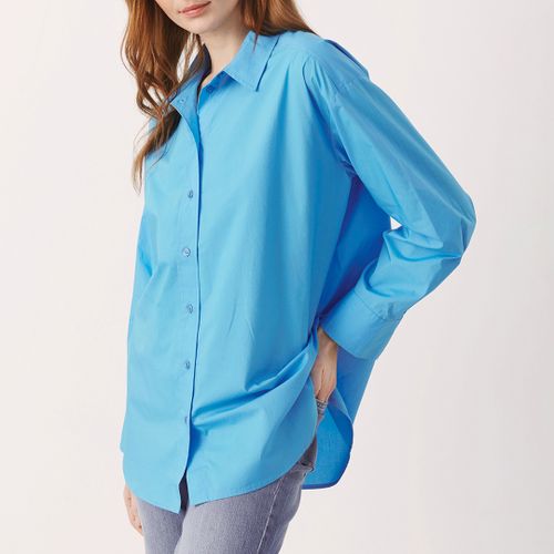 Sea Blue Cotton Savanna Blouse - Part Two - Modalova