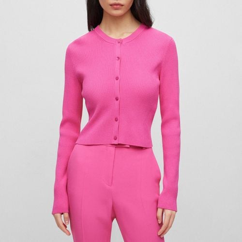 Pink Fahara Button Cardigan - BOSS - Modalova