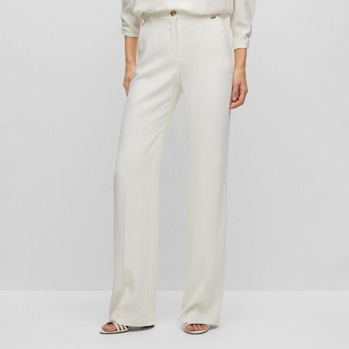 White Tireka Formal Trousers - BOSS - Modalova