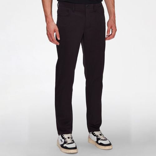 Black Slimmy Tapered Trousers - 7 For All Mankind - Modalova