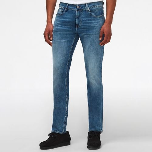 Blue Paxtyn Skinny Stretch Jeans - 7 For All Mankind - Modalova