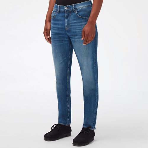 Blue Adrien Slim Stretch Jeans - 7 For All Mankind - Modalova