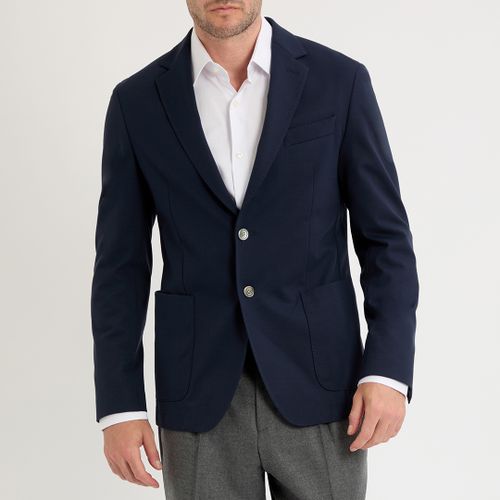 Navy Hanry Blazer - BOSS - Modalova