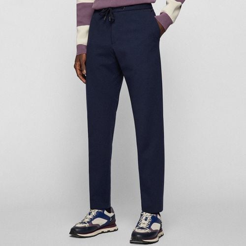 Dark Blue Genius Trousers - BOSS - Modalova