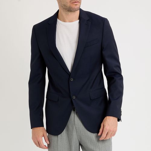 Navy Novan Blazer - BOSS - Modalova