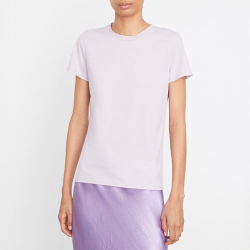 Lilac Cotton Essential Crew - Vince - Modalova