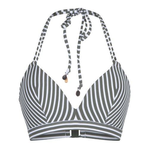 Stripe Padded Triangle Bikini Top - LingaDore - Modalova