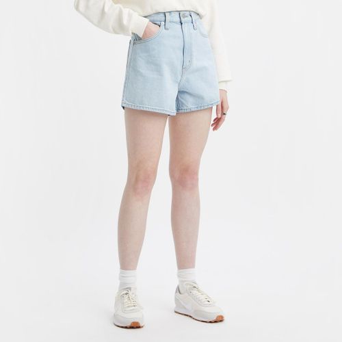 Light Blue High Waisted Mom Shorts - Levi's - Modalova