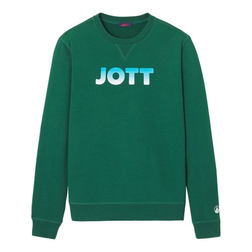 Dark Green Braga Cotton Sweatshirt - Jott - Modalova