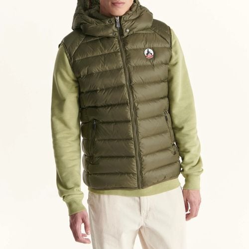 Khaki Silver Down Gilet - Jott - Modalova