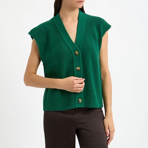 Green Sleeveless Cardigan - NÂ°Â· Eleven - Modalova