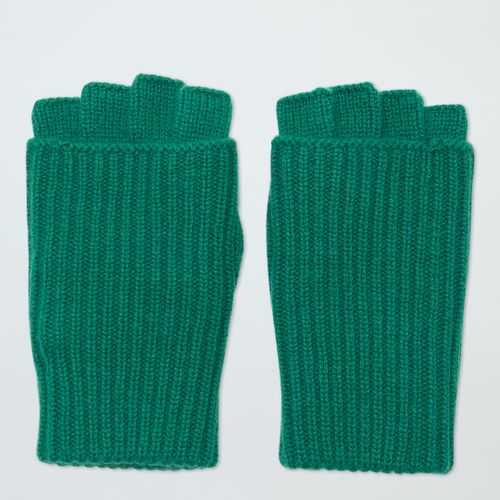 Cashmere Ribbed Fingerless Gloves - NÂ°Â· Eleven - Modalova