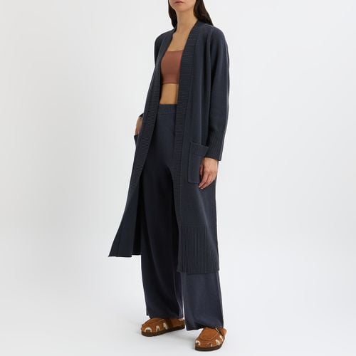 Slate Wool Longline Cardigan - NÂ°Â· Eleven - Modalova