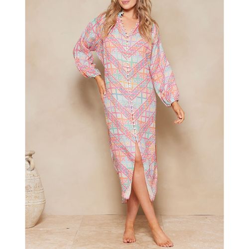 Pomona Lorena Maxi Shirt Dress - Tigerlily - Modalova