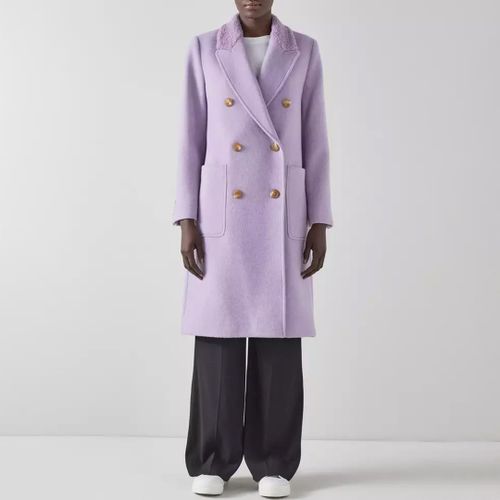 Lilac Elodie Coat - L K Bennett - Modalova