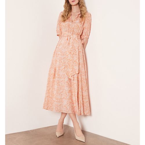 Lumley Silk Mix Tie Neck Dress - Size 12 - REALLY WILD - Modalova