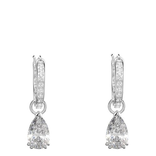 Silver Millenia Earrings - SWAROVSKI - Modalova