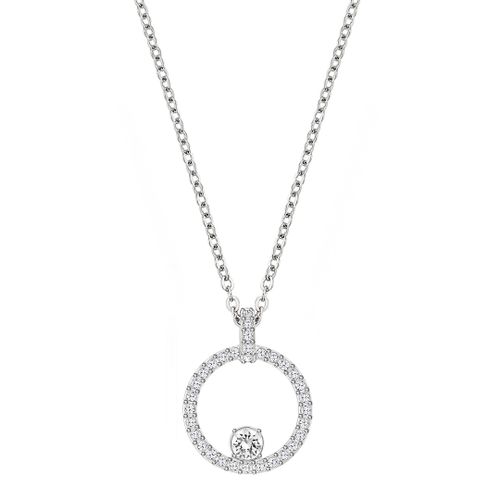 Silver Creativity Pendant Necklace - SWAROVSKI - Modalova