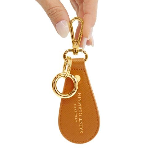 Brown Key Ring - Ateliers Saint Germain - Modalova