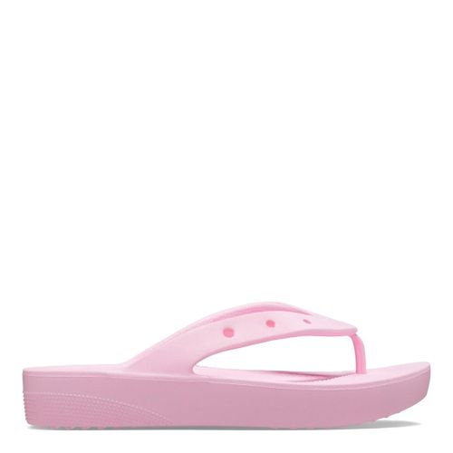 Female Pink Platform Flip Flops - Crocs - Modalova