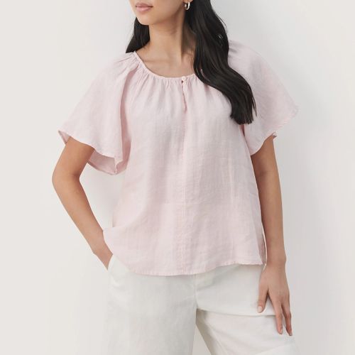 Pink Georgiana Linen Blouse - Part Two - Modalova