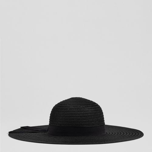 Savanh Black Raffia Floppy Sun Hat - L K Bennett - Modalova