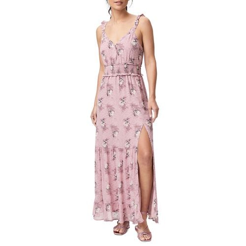 Pink Silk Floral Pacifica Dress - Paige - Modalova