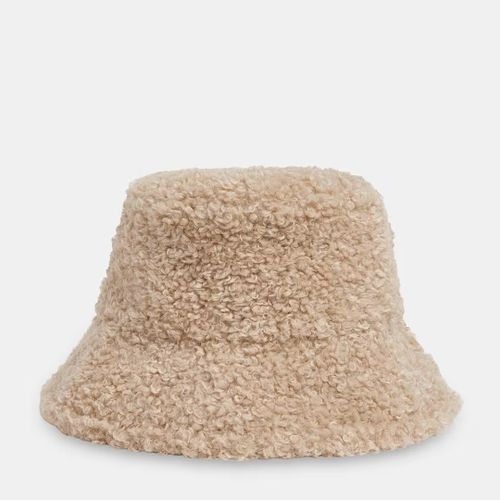 Beige Borg Bucket Hat - WHISTLES - Modalova