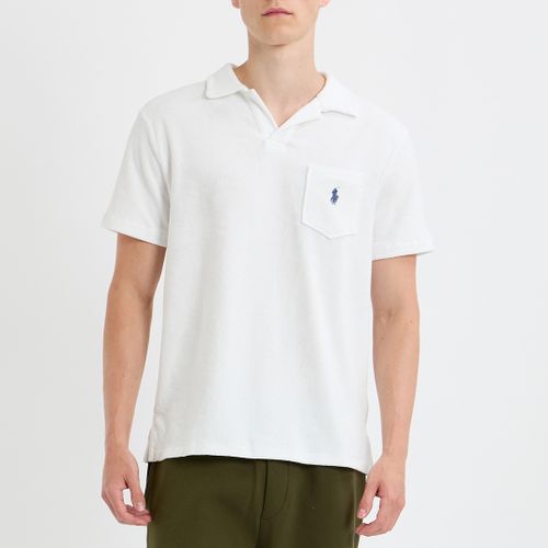 Custom Slim Cotton Blend Polo Shirt - Polo Ralph Lauren - Modalova