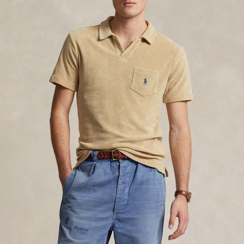 Custom Slim Cotton Blend Polo Shirt - Polo Ralph Lauren - Modalova