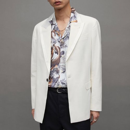 White Canis Single Breasted Blazer - All Saints - Modalova