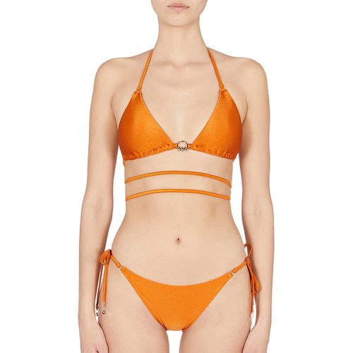 Orange Tie Bikini - Emporio Armani - Modalova