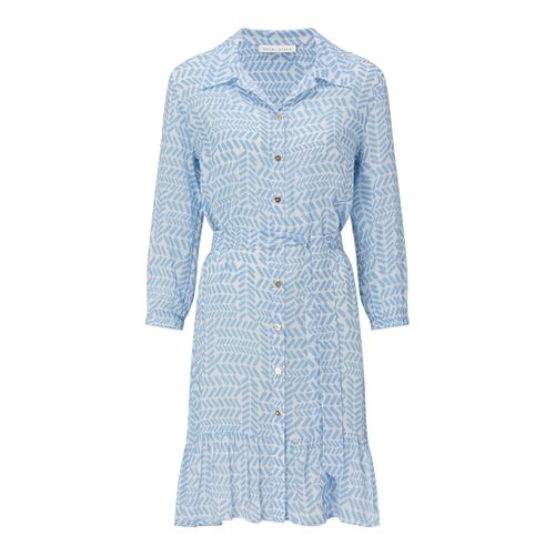 Blue & Zanzibar Ruffle Shirt-Dress - Heidi Klein - Modalova