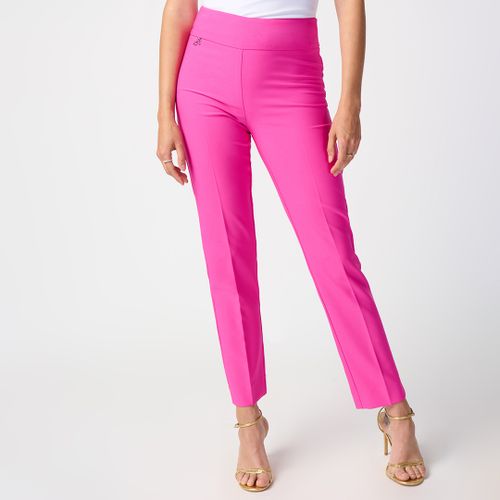 Pink Mid Waist Trousers - Joseph Ribkoff - Modalova