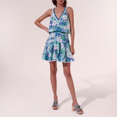 Blue Agathe Mini Dress - Poupette St Barth - Modalova