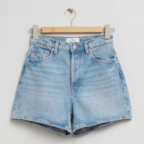 Light Blue Denim Shorts - & Other Stories - Modalova