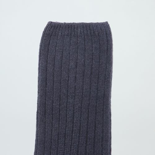 Slate Cashmere Ribbed Bed Socks - NÂ°Â· Eleven - Modalova