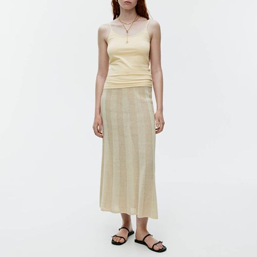 Pale Yellow Tank Top - ARKET - Modalova