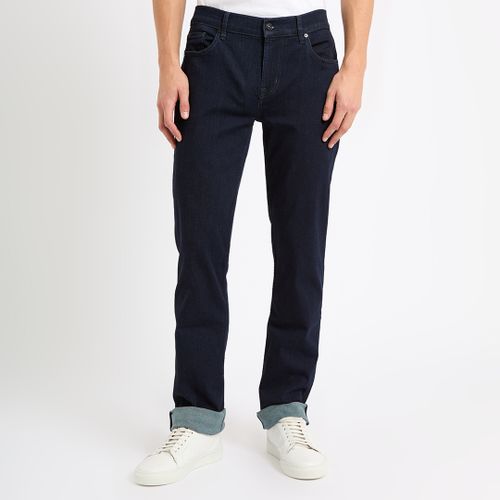 Dark Blue Standard Stretch Jeans - 7 For All Mankind - Modalova