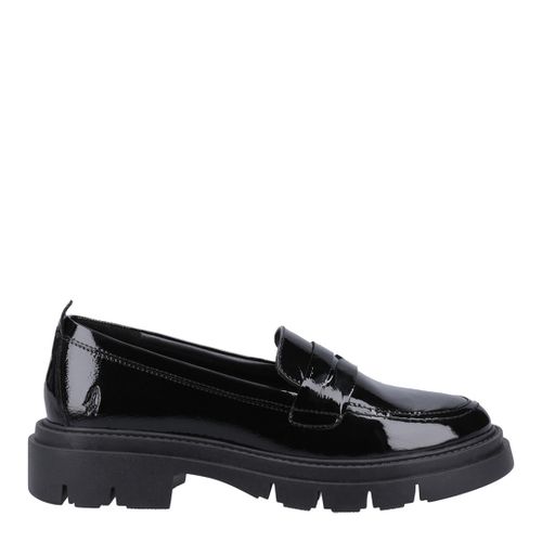 Womens Black Reece Flat Shoes - Hush Puppies - Modalova