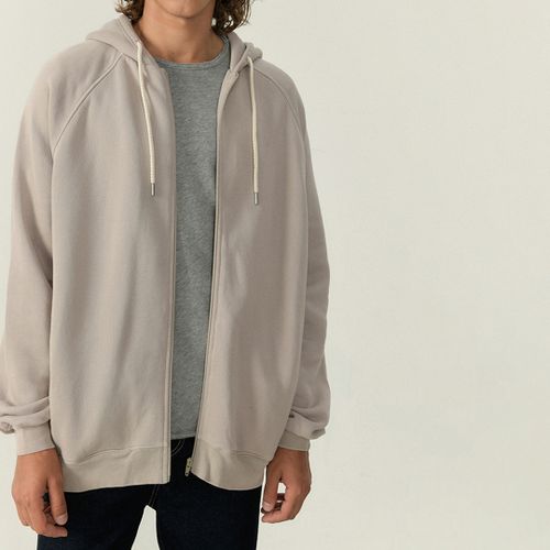 Stone Zip-Up Hoodie - American Vintage - Modalova