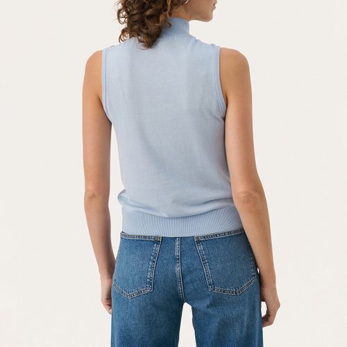 Soft Blue Lise Silk Blend Top - Part Two - Modalova