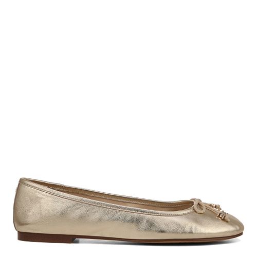 Gold Felicia Luxe Ballet Pumps - Sam Edelman - Modalova